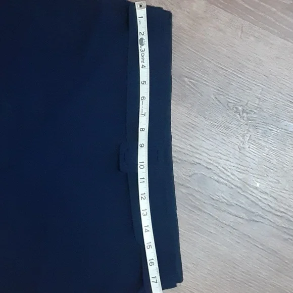 Navy High Waist Shorts - Picture 6 of 8